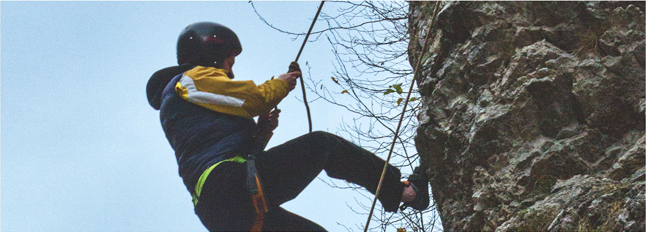 Rock climbing