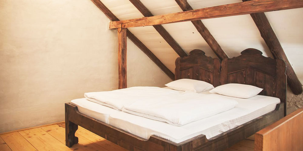 Room with Fireplace in the Former Stables